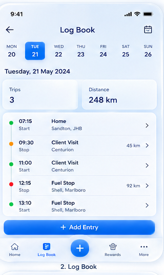 Log books without paperwork friction