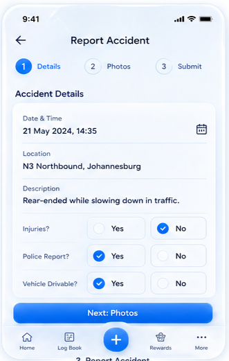 Incident capture while details are still fresh